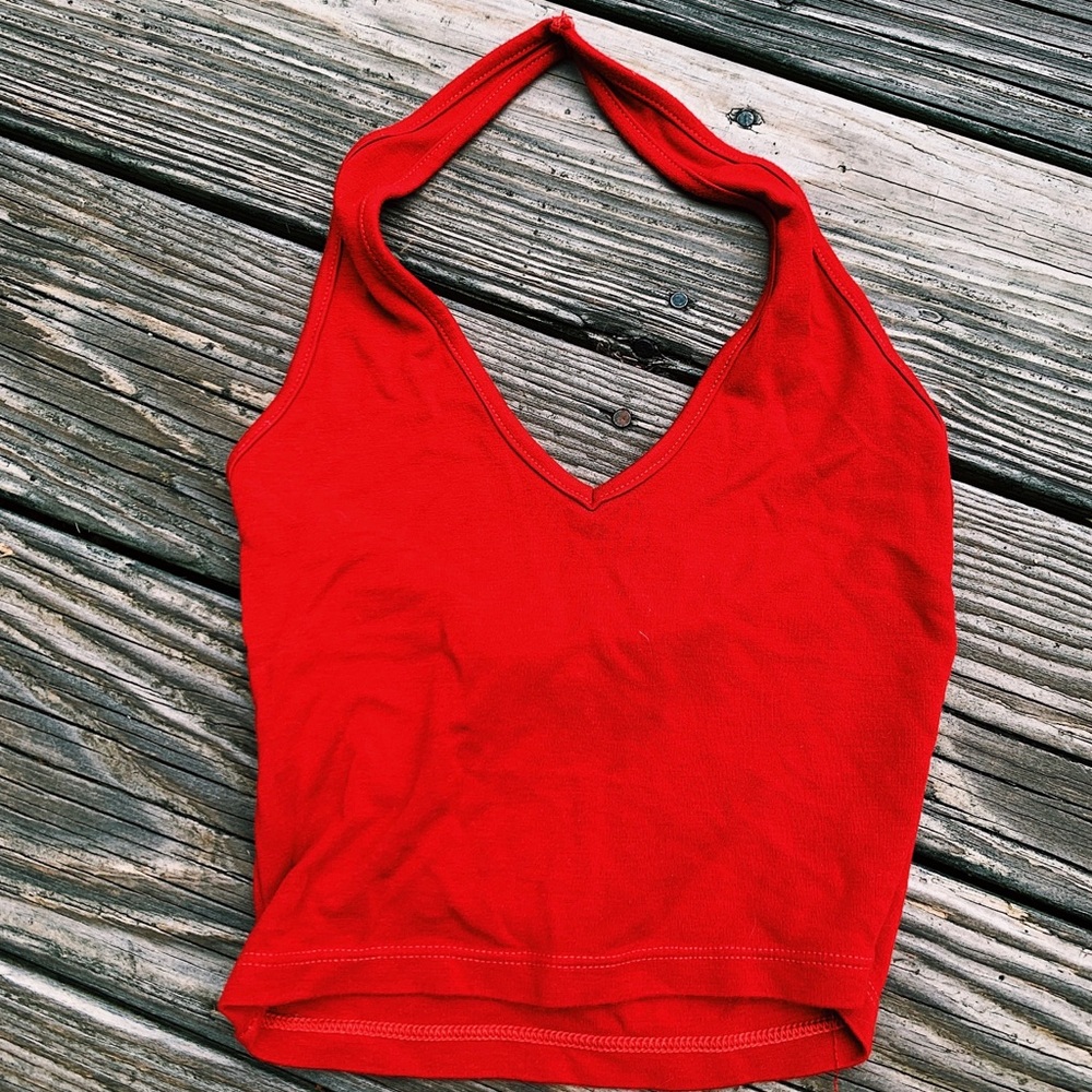 Brandy Melville halter crop top